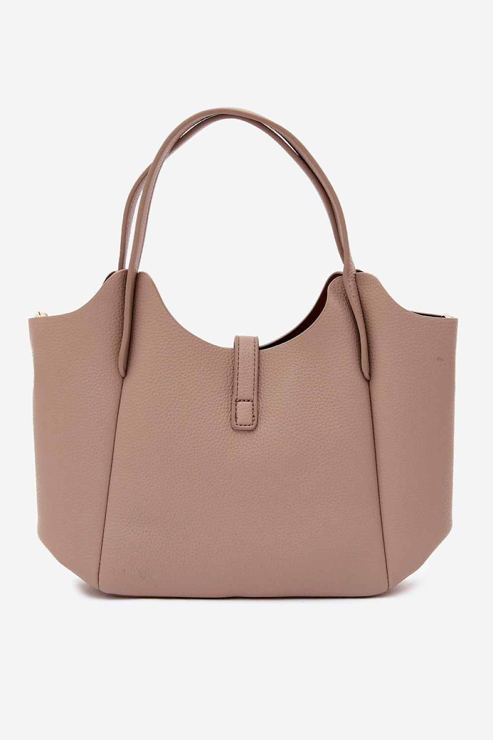 Sac Amarys en éco-cuir beige – vue produit 3
