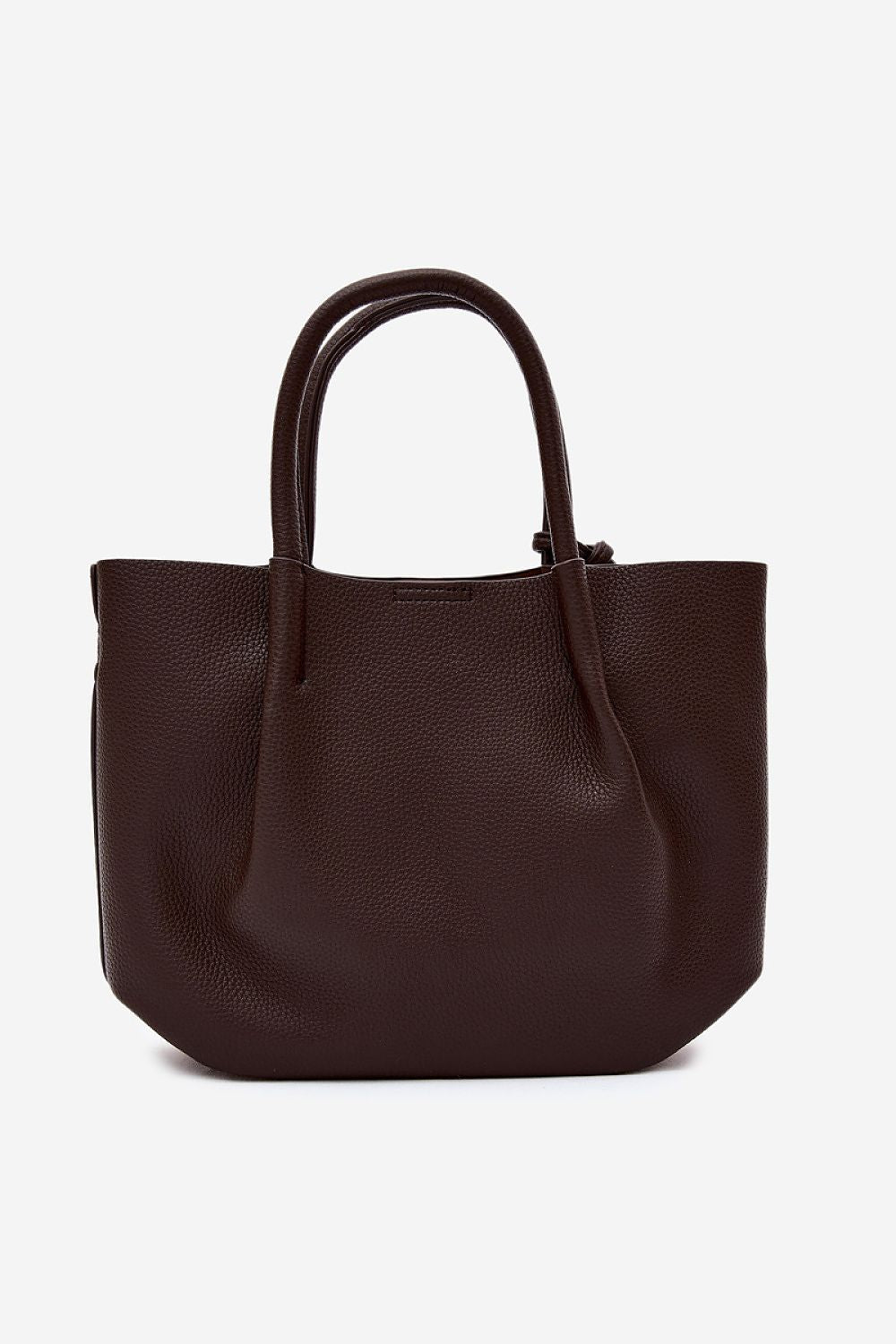 Sac Séréna en similicuir marron – vue produit 2