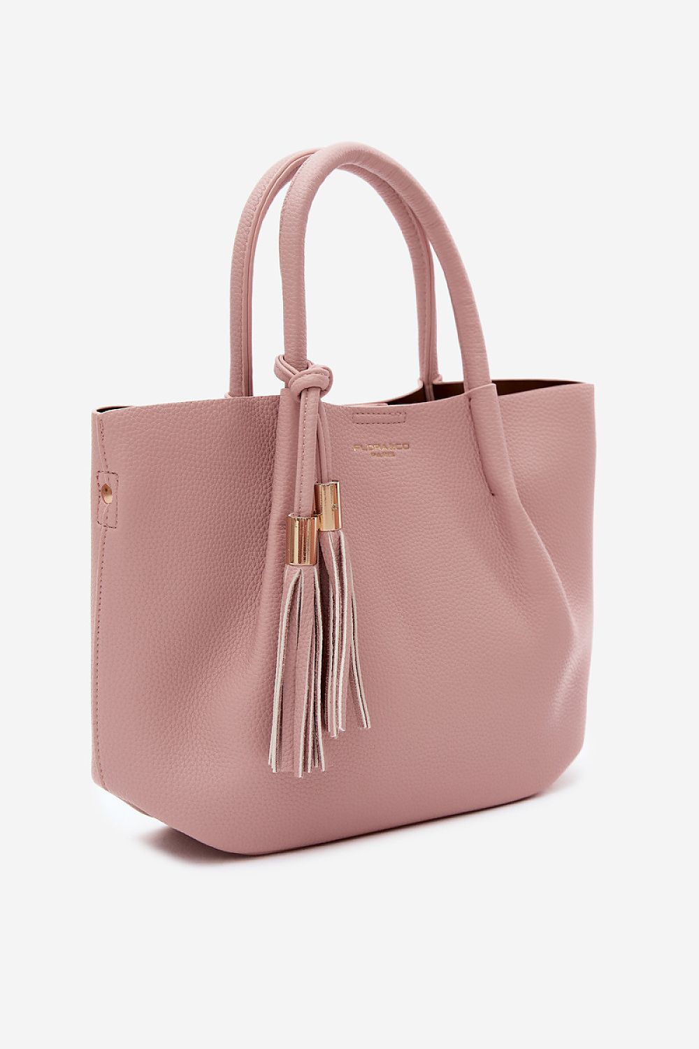 Sac Séréna en similicuir rose – vue produit 2