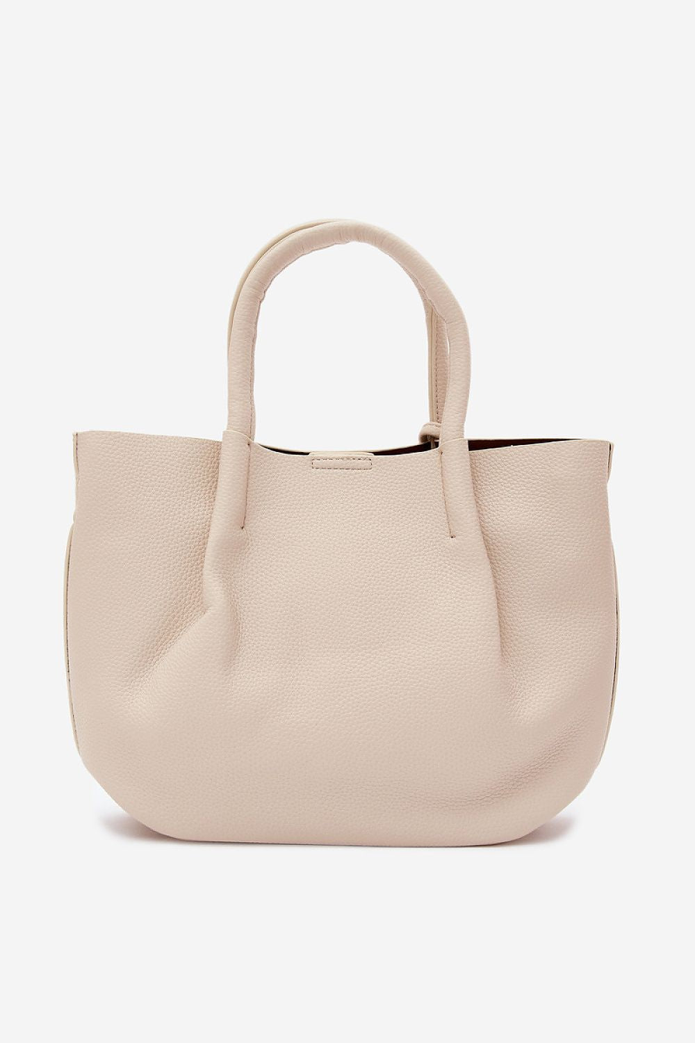 Sac Séréna en similicuir écru – vue produit 3