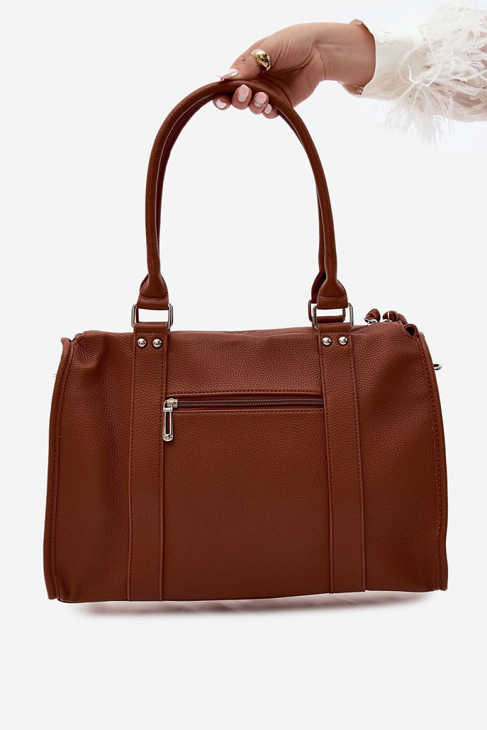 Sac Solveig grand format marron – vue produit 3