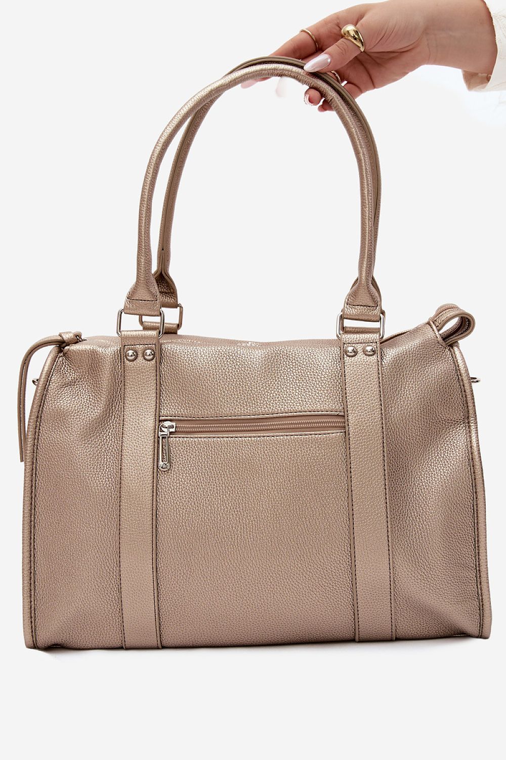 Sac Solveig grand format jaune – vue produit 3