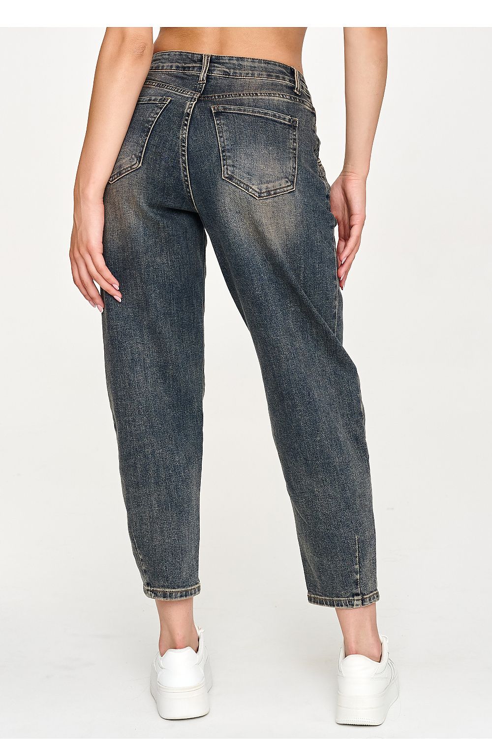 Jean Éléane mom fit bleu – Nolyah Paris