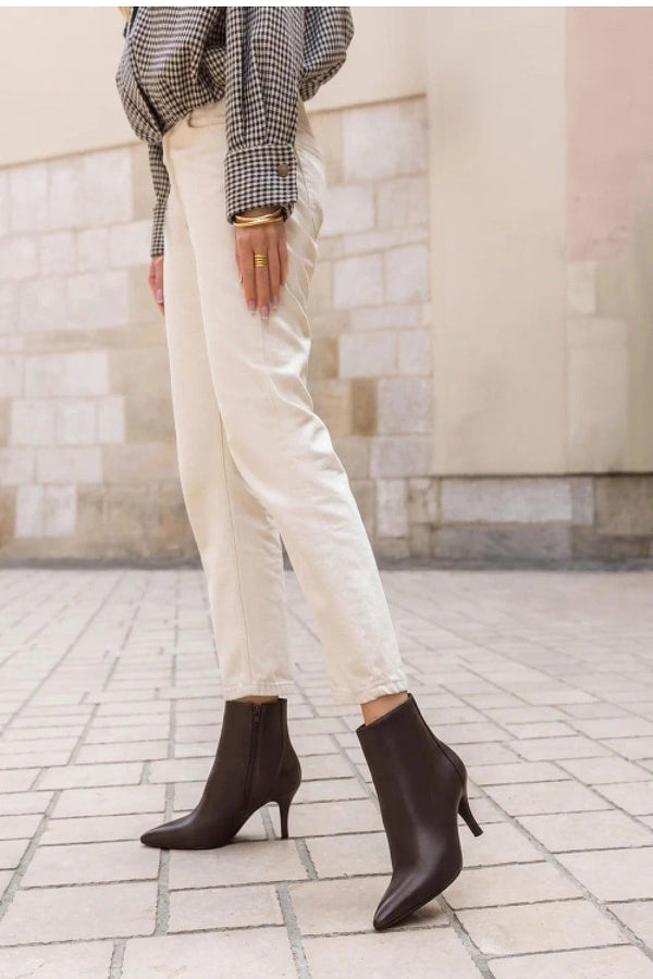 Bottines Alessia à talon fin