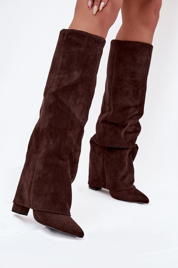 Bottes Ophéliane à tige plissée