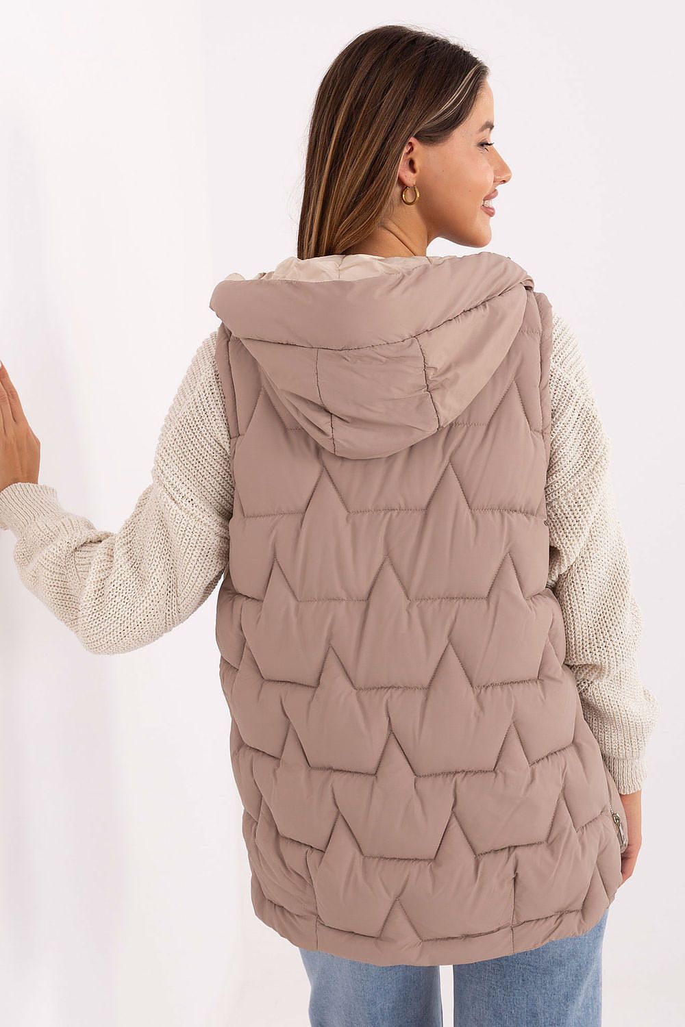 Gilet matelassé à capuche – photo produit 6