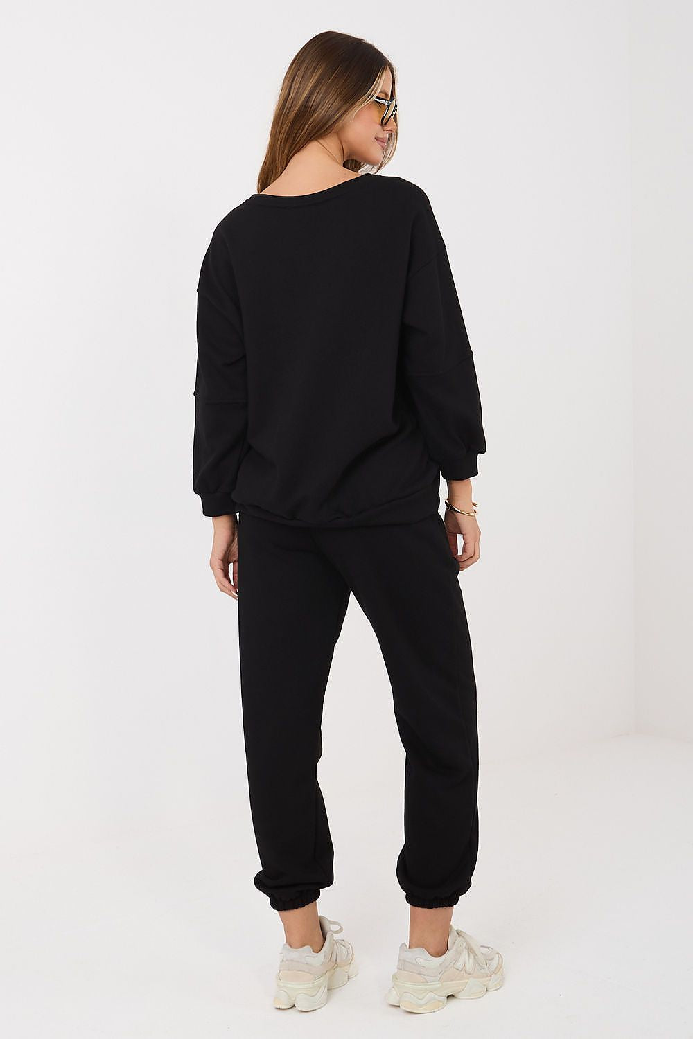 Ensemble Solaya noir sweat et pantalon – Nolyah Paris