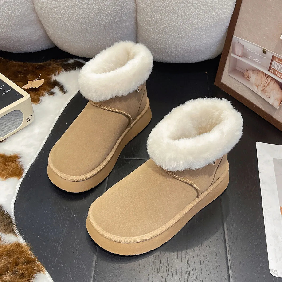 Bottines Romy à plateforme – photo produit 8