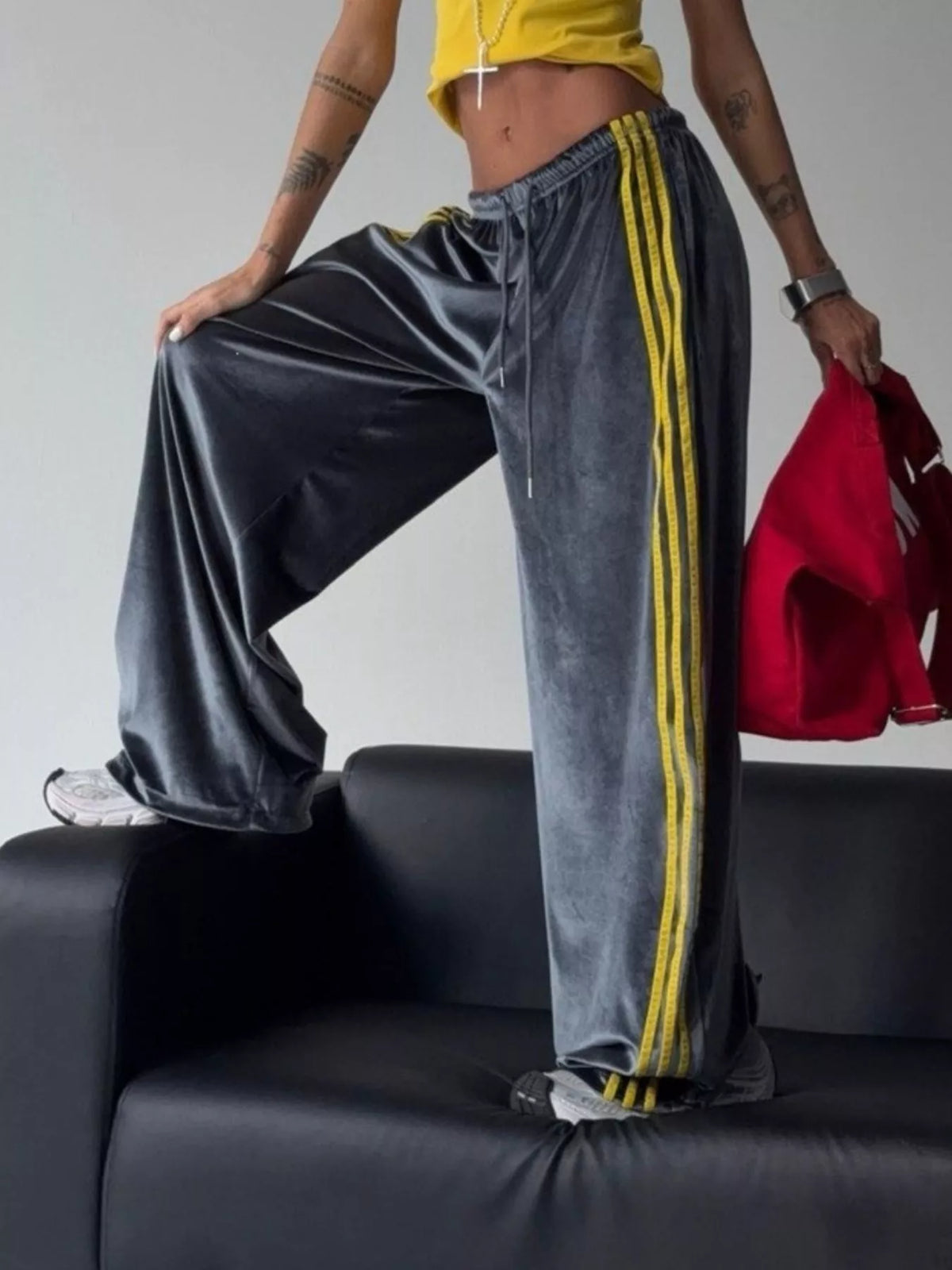 Pantalon Daisy à bandes latérales – photo produit 2