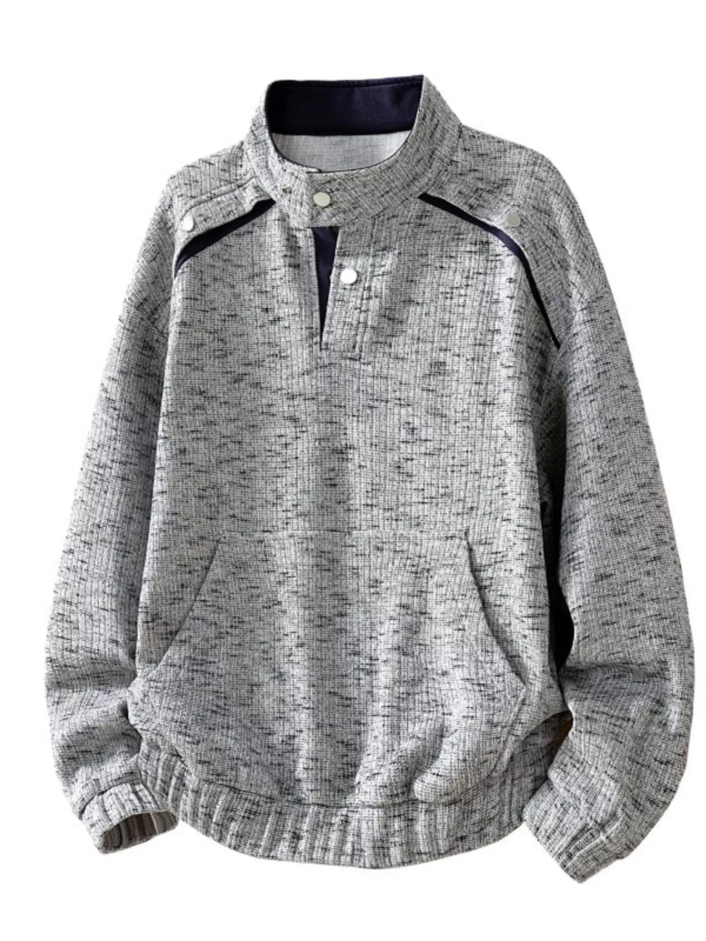 Sweat homme Ylan col montant – photo produit 1