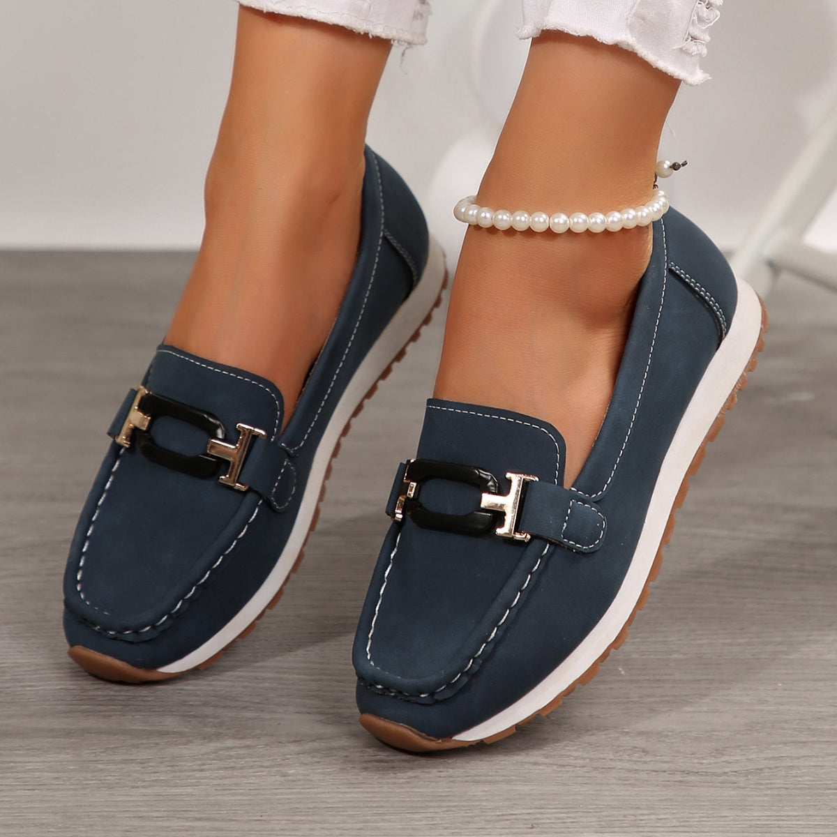 Mocassins Oscar à boucle – photo produit 5
