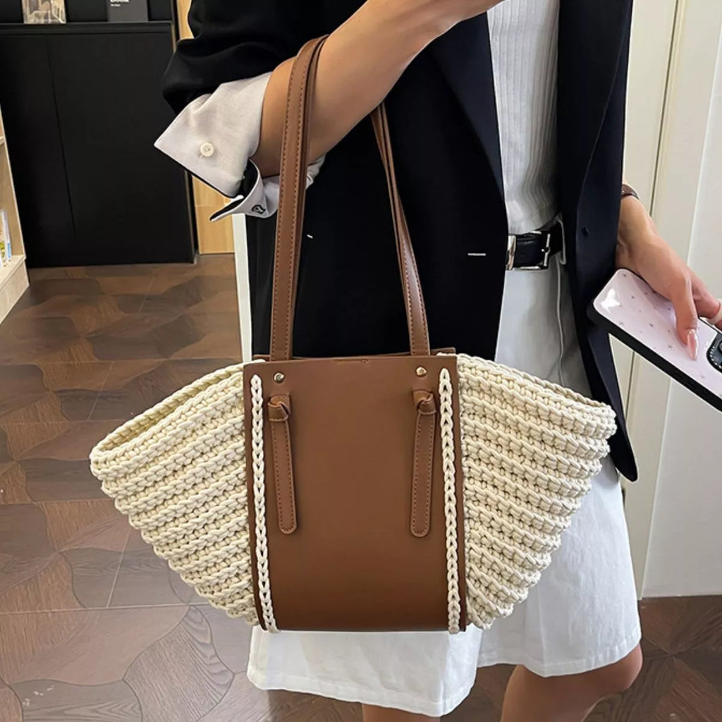 Sac Alma en paille tressée – photo produit 6