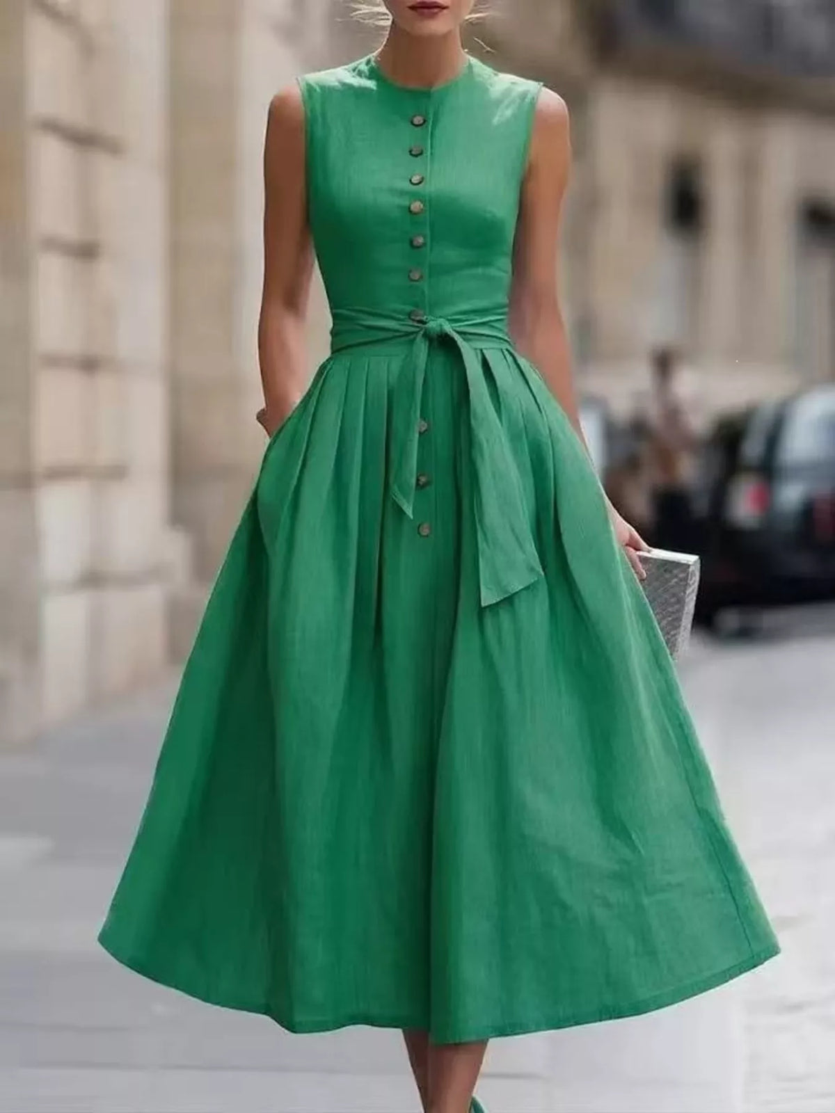 Robe midi Belinda grande taille – photo produit 10