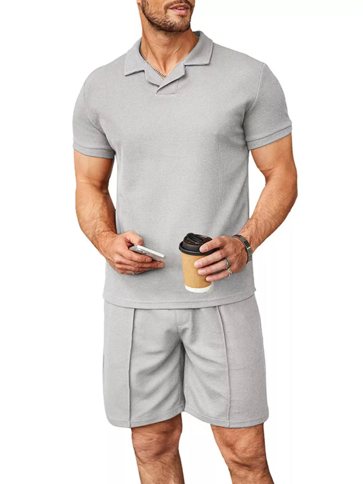 Ensemble Idriss – polo short – photo produit 3
