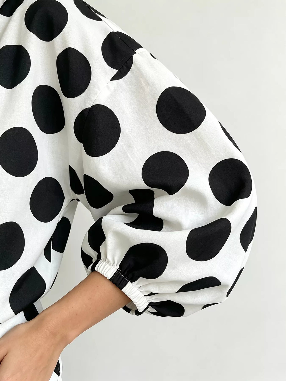 Chemise Zoé à pois – photo produit 6