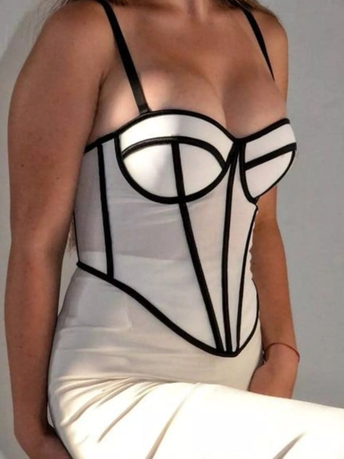 Caraco Tess style corset – photo produit 10