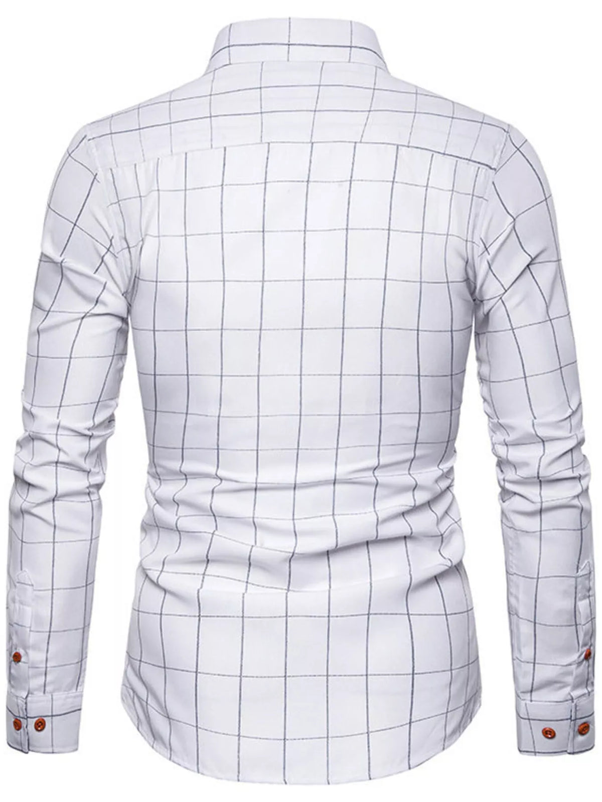Chemise homme Esteban à carreaux grande taille – photo produit 4