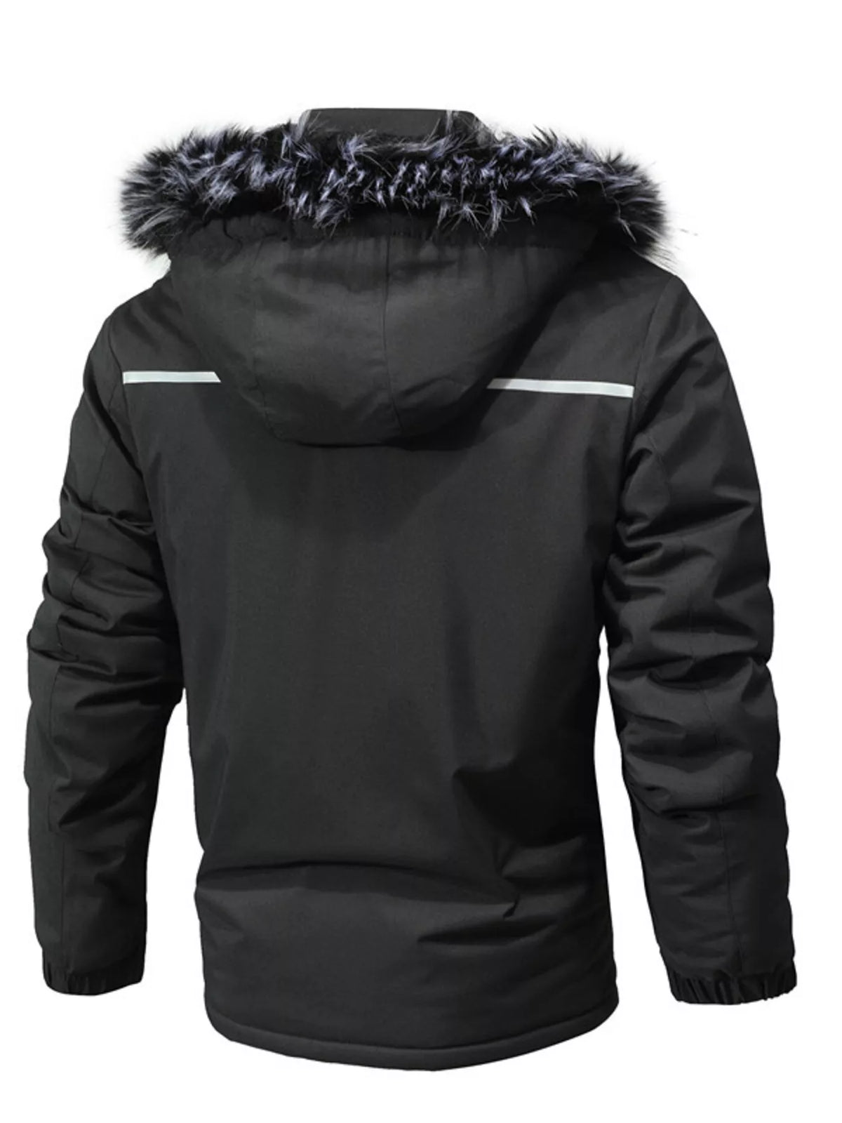 Parka Naël – capuche fourrée – photo produit 5