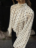 Blouse Clara à pois – photo produit 1