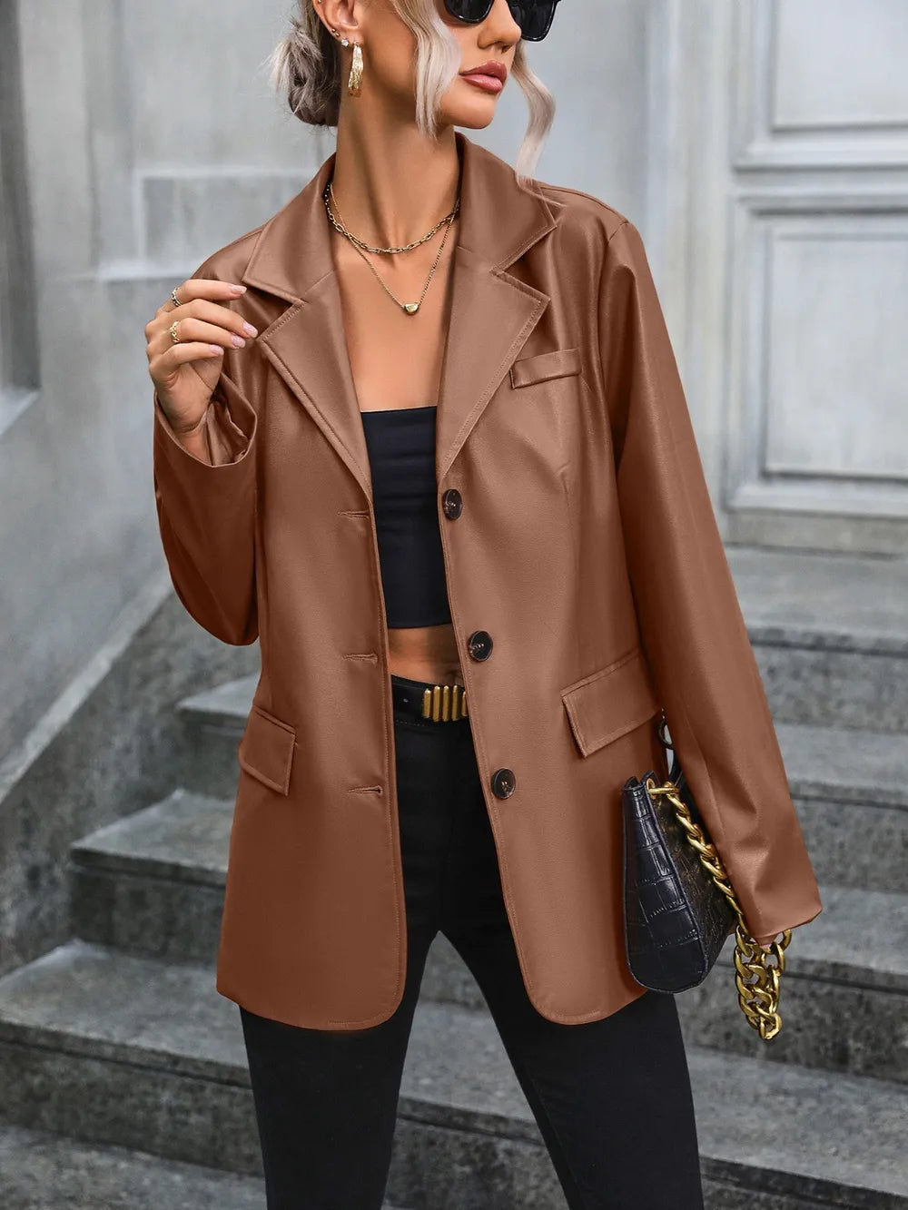 Blazer Ivy boutonné – photo produit 3