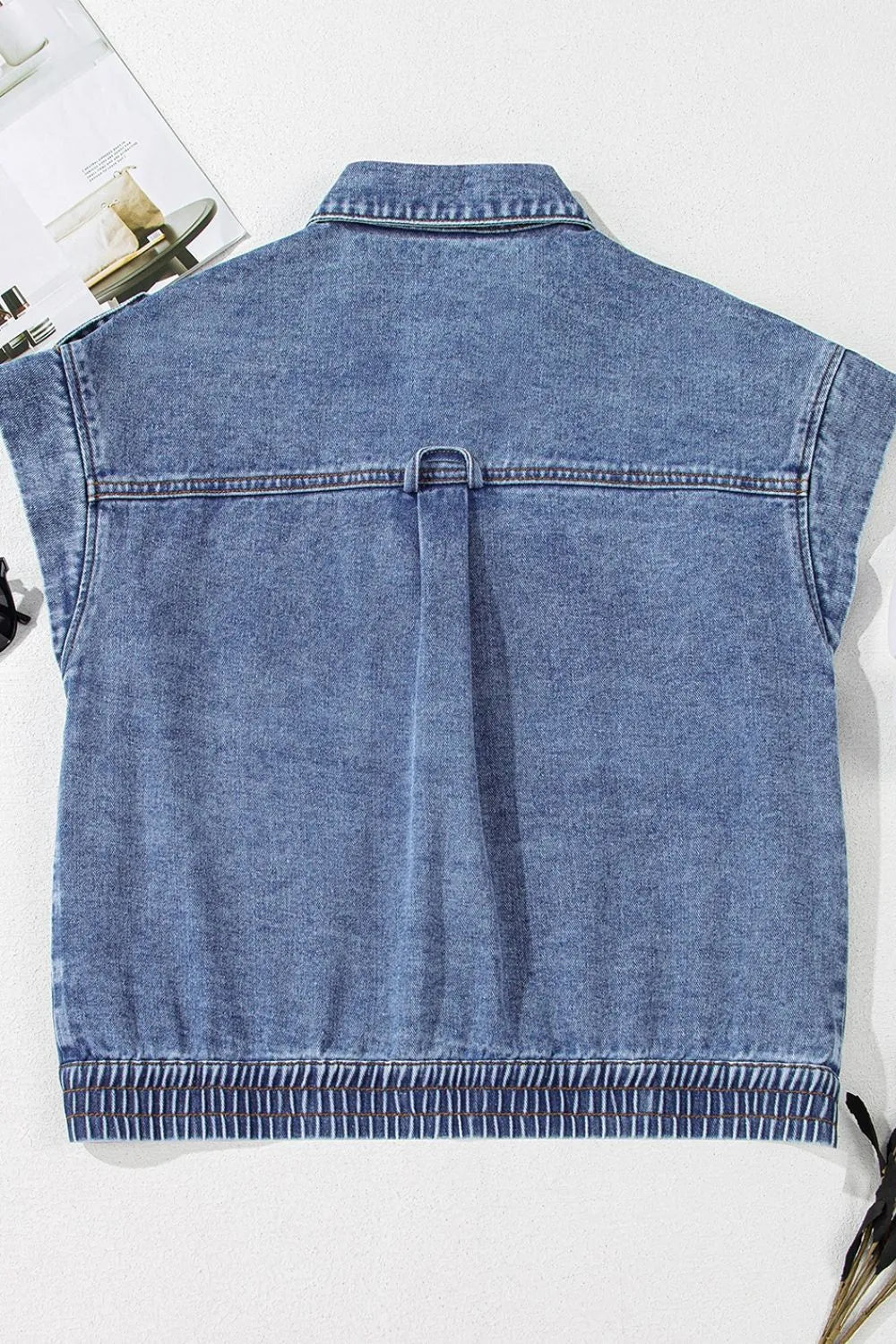 Veste Louane en jean – photo produit 10