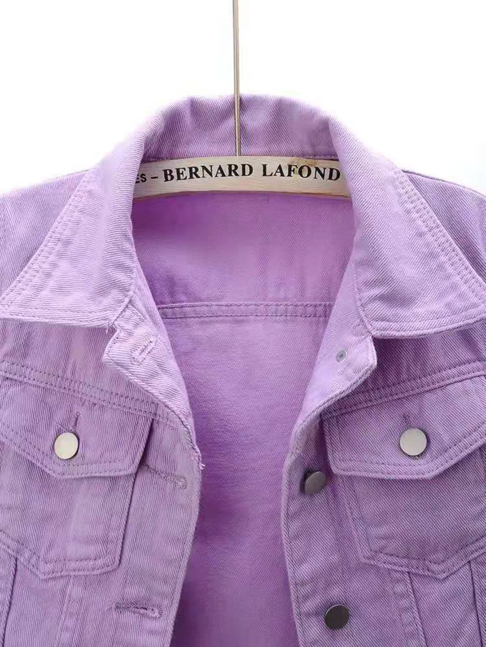 Veste en jean Eva grande taille – photo produit 6