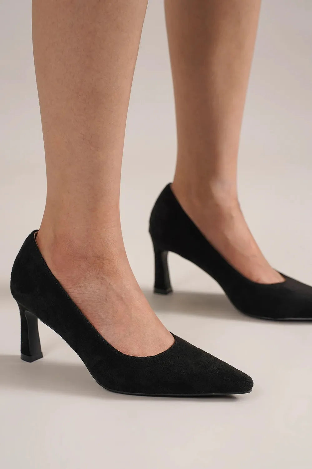Escarpins Élise en suédine – photo produit 2