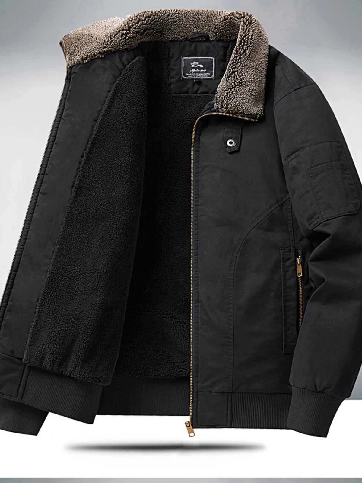 Veste homme Léandre doublée grande taille – photo produit 1