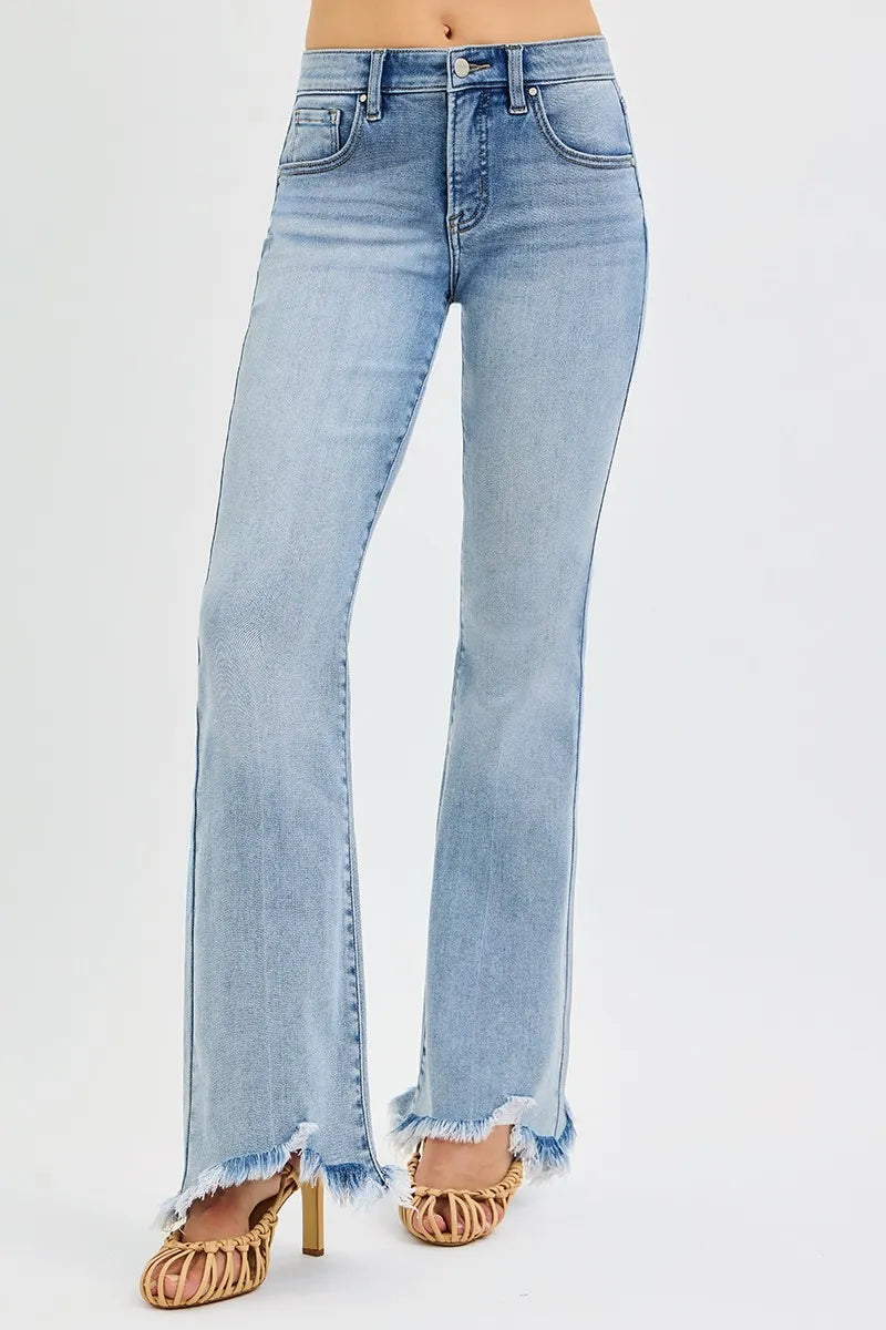 Jean Romane flare gainant – photo produit 2