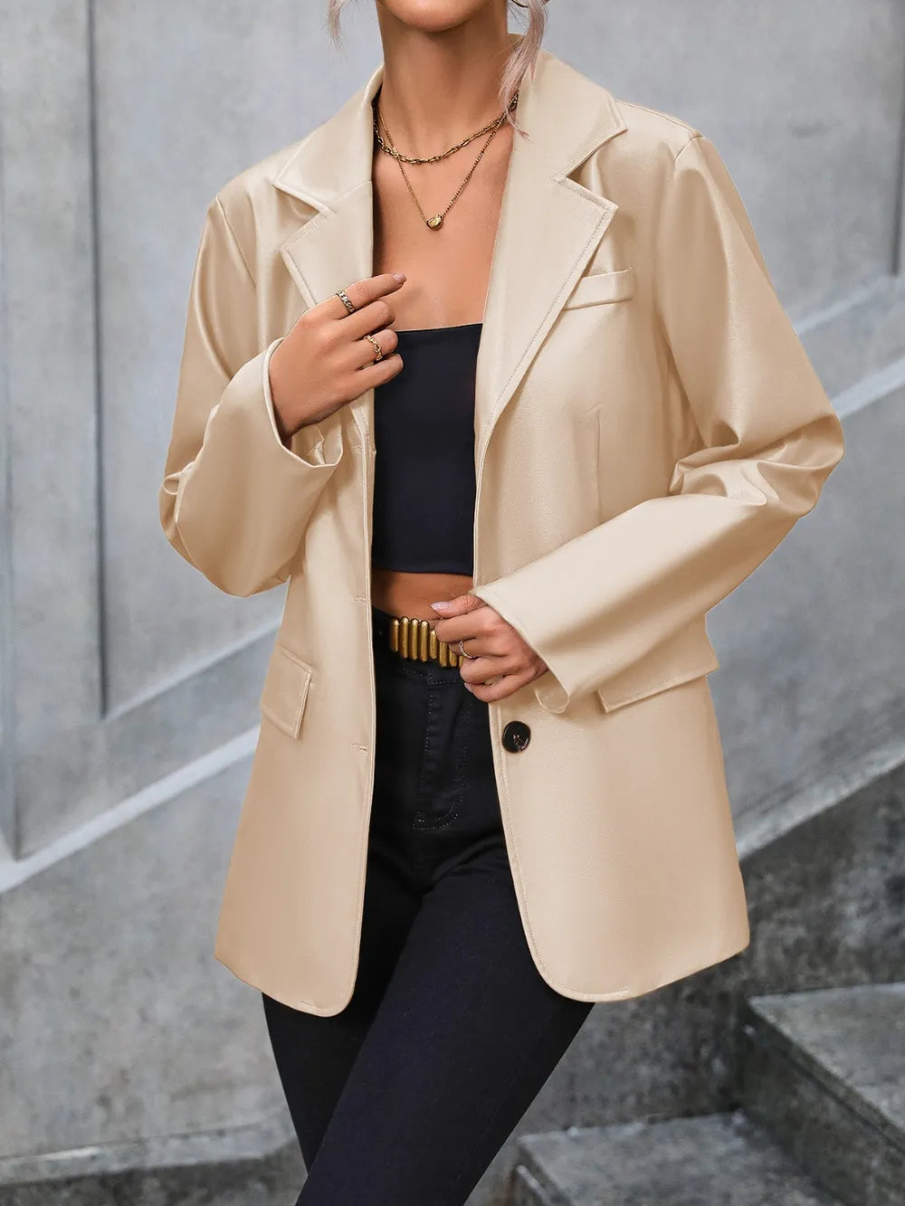 Blazer Ivy boutonné – photo produit 7