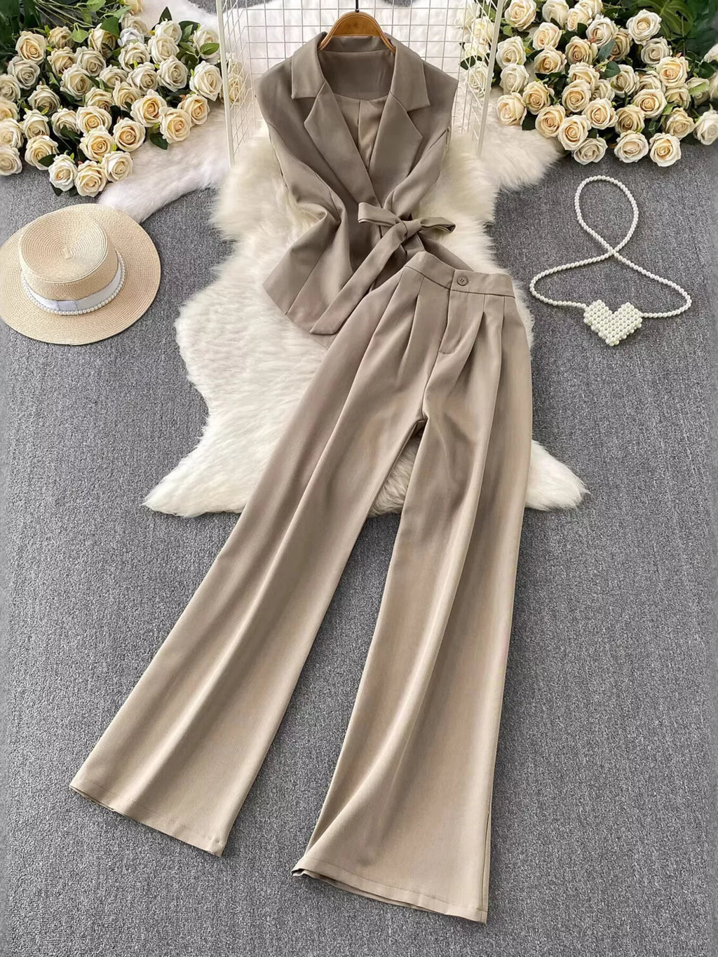 Ensemble Jade blazer et pantalon – photo produit 1