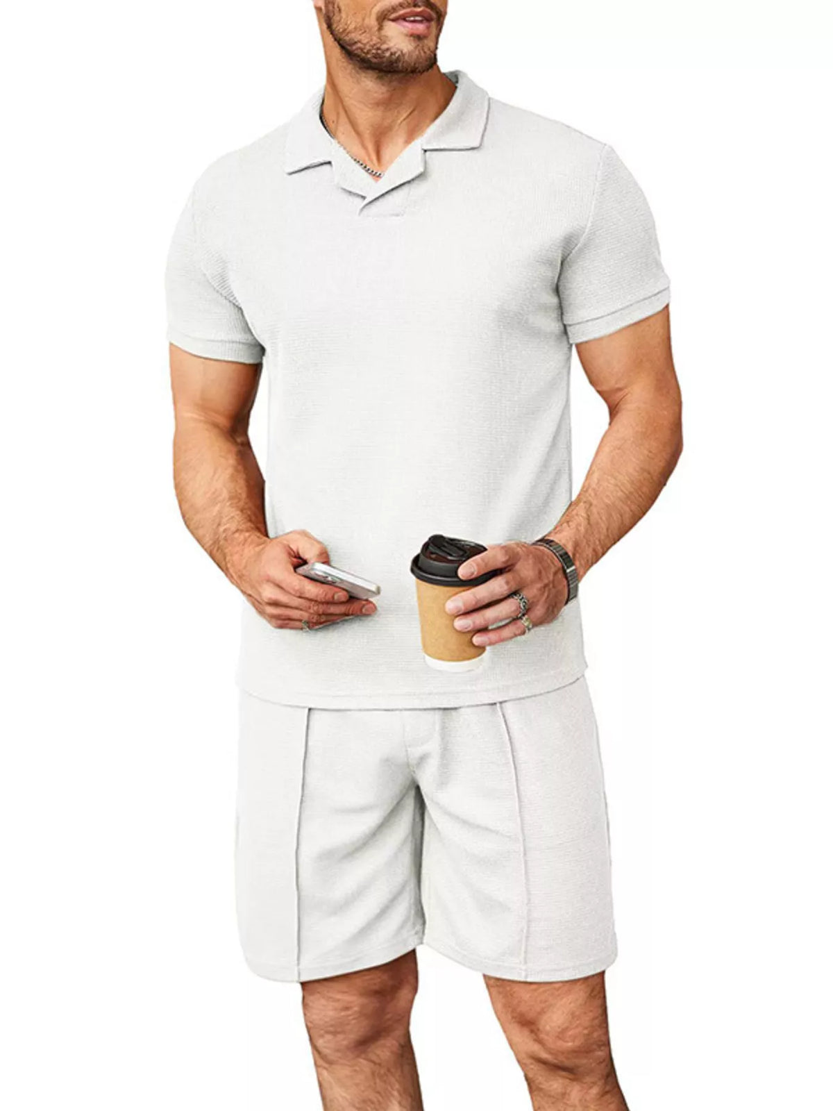 Ensemble Idriss – polo short – photo produit 5