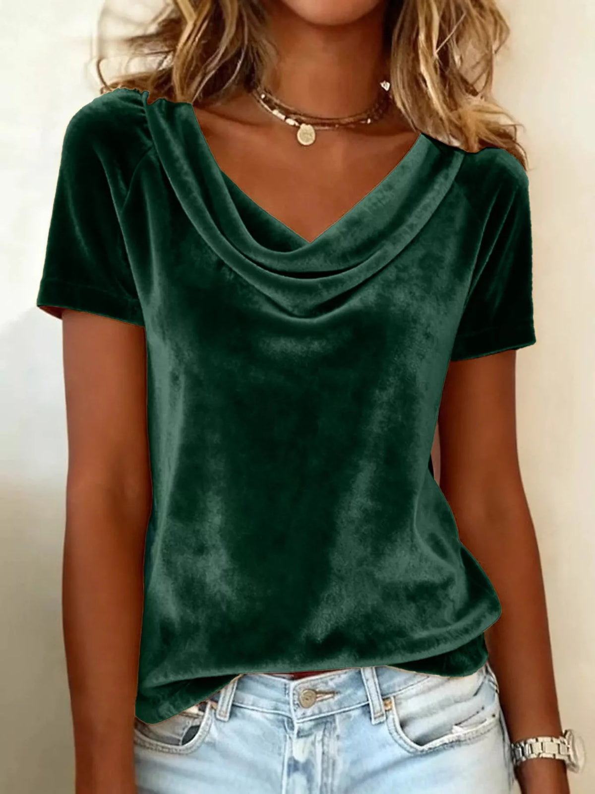 Top Zoé col bénitier grande taille – photo produit 8