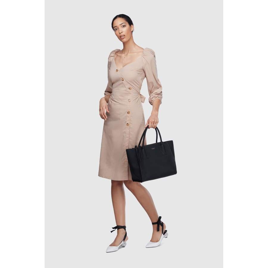 Sac Demi gris vegan – photo produit 2