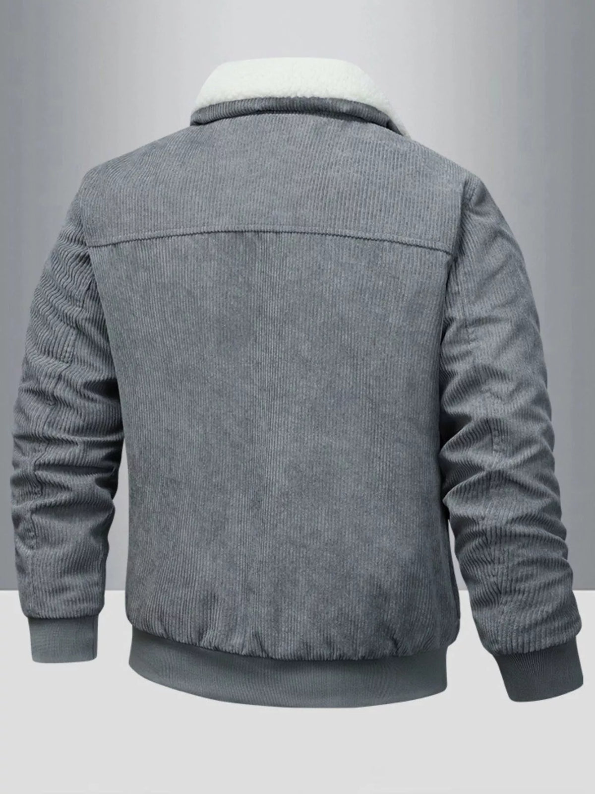 Manteau Émeric sherpa grande taille – photo produit 2