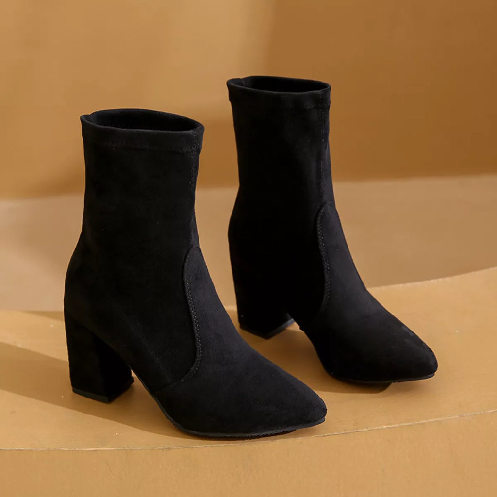 Bottines Tess à talon carré – photo produit 3