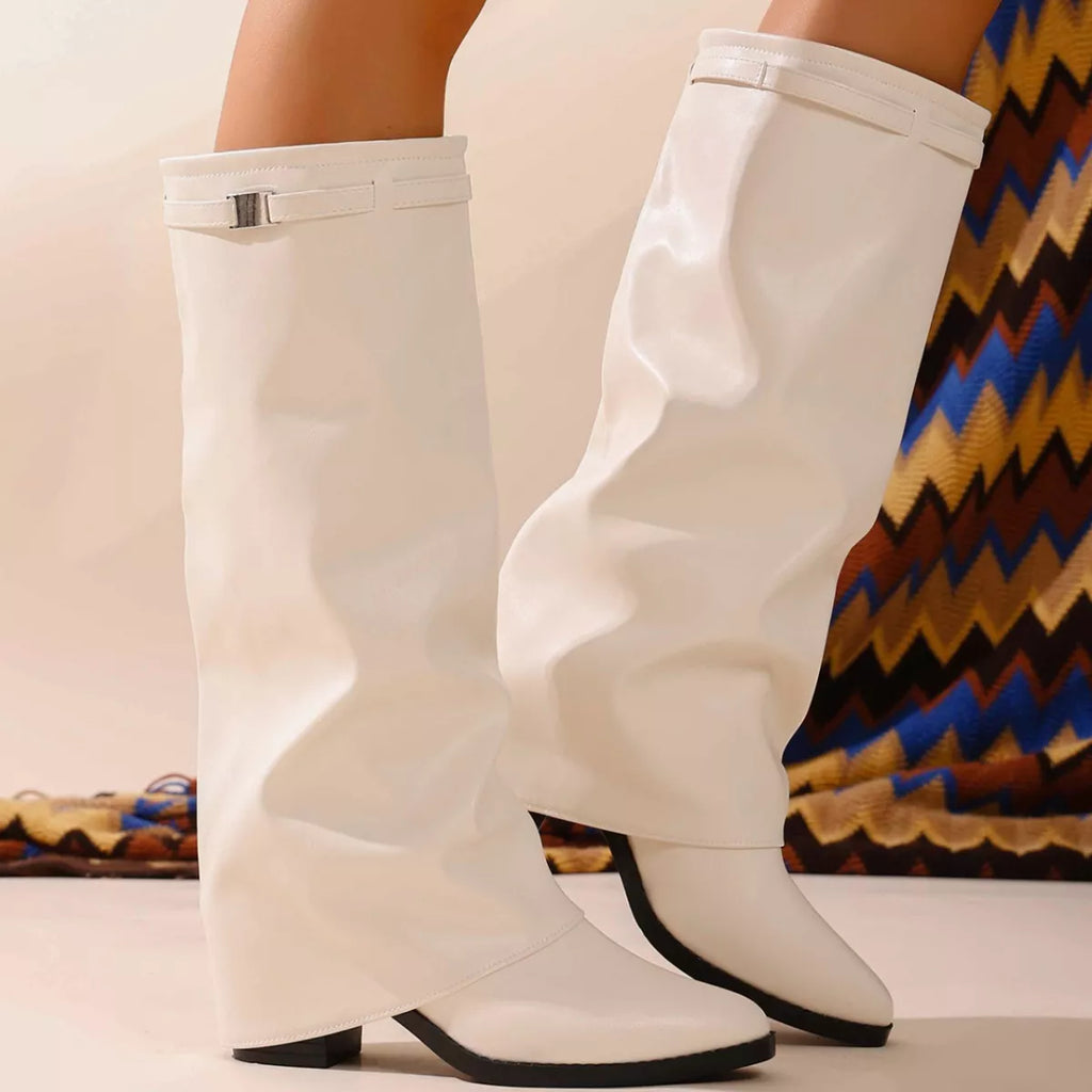Bottines Ana à talon carré – photo produit 9