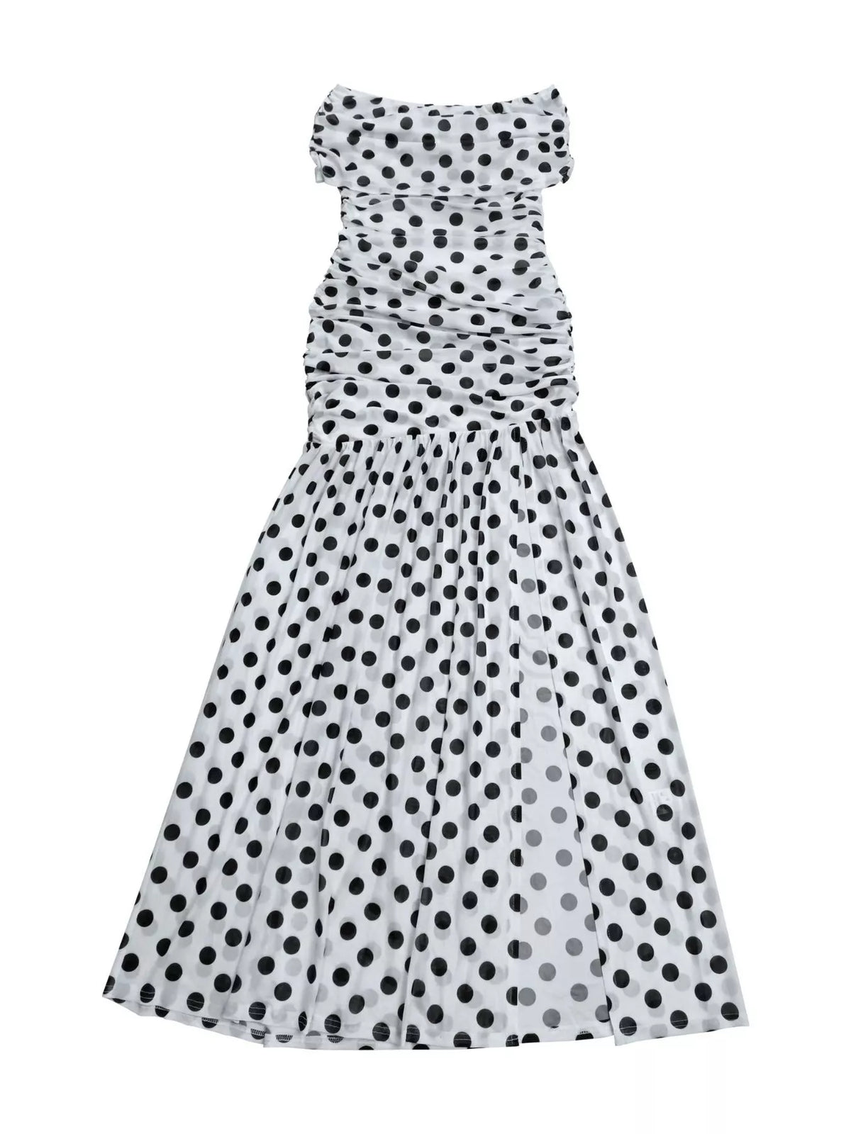 Robe longue Vita à pois – photo produit 9