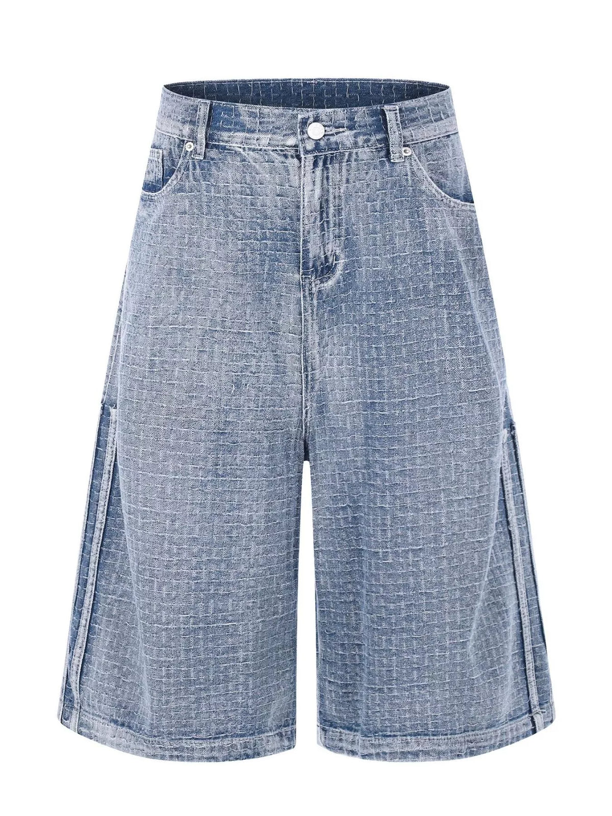 Corsaire Liam – denim – photo produit 1