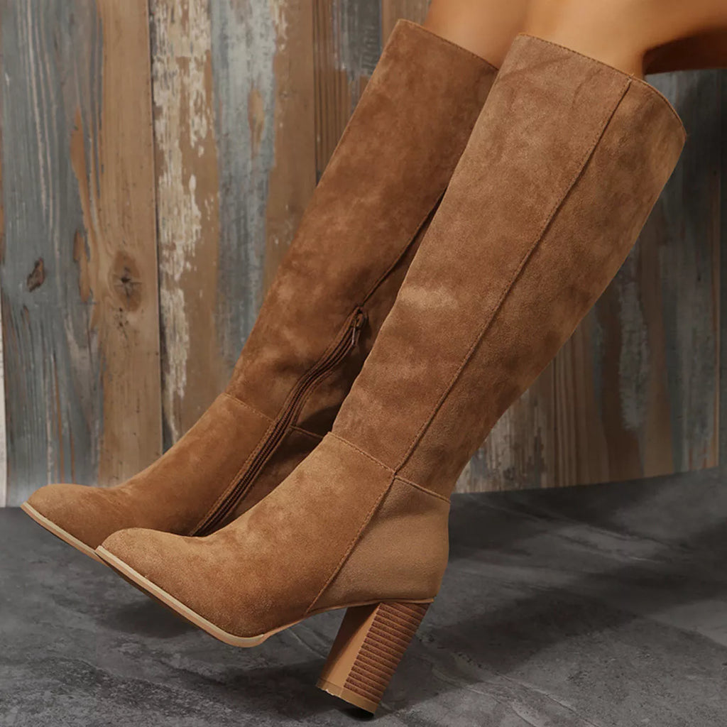 Bottines Grace à talon carré – photo produit 9