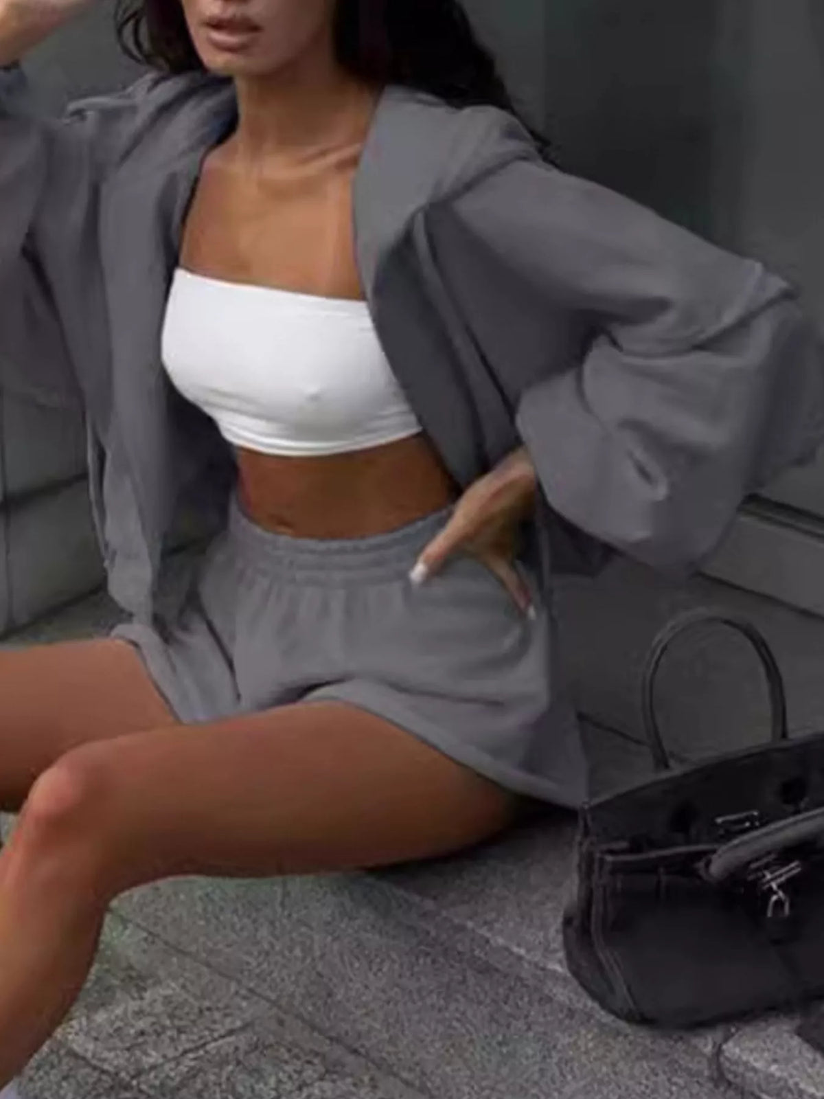 Ensemble Léonie veste et short – photo produit 9