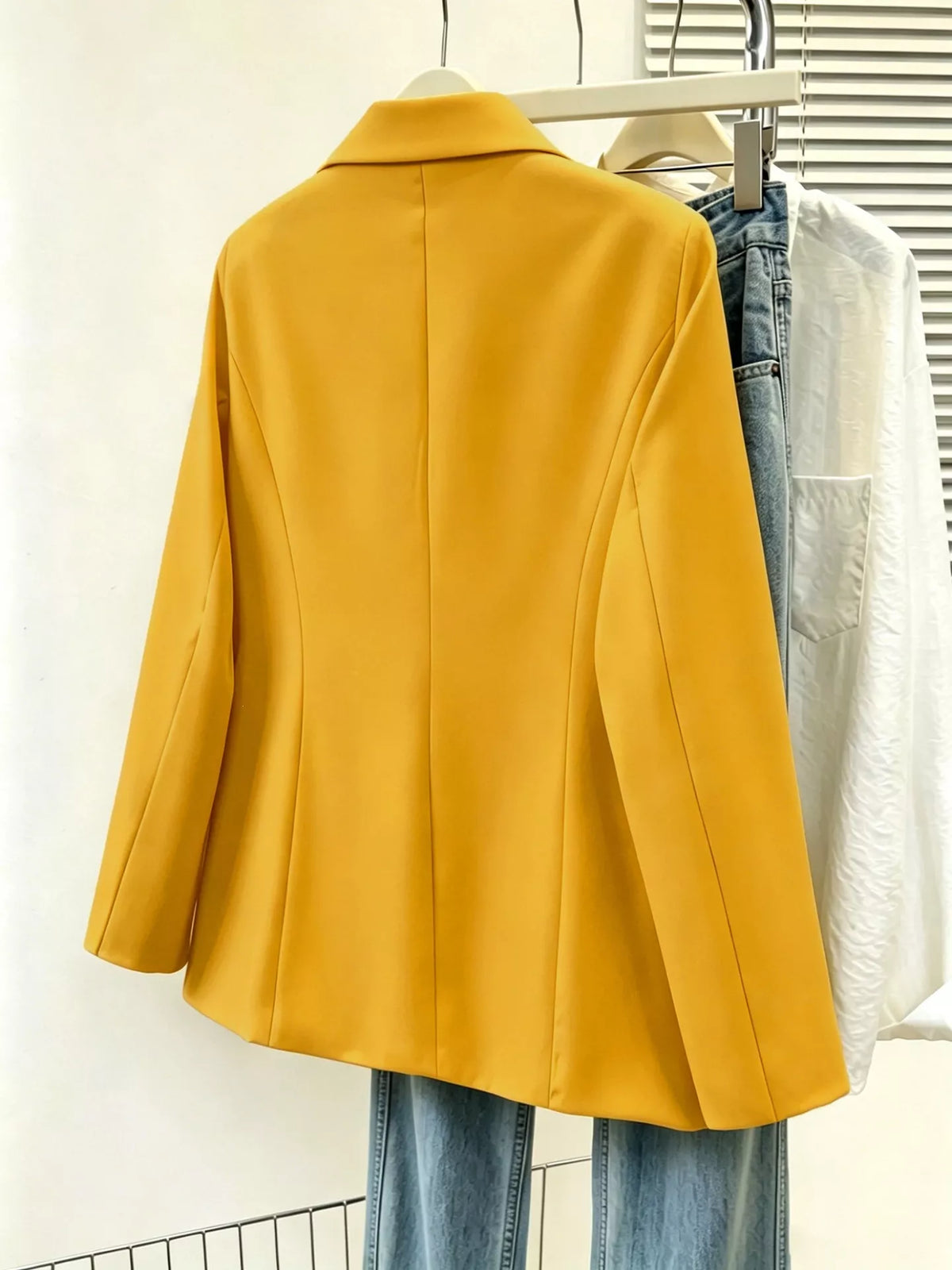 Blazer Maud droit grande taille – photo produit 3