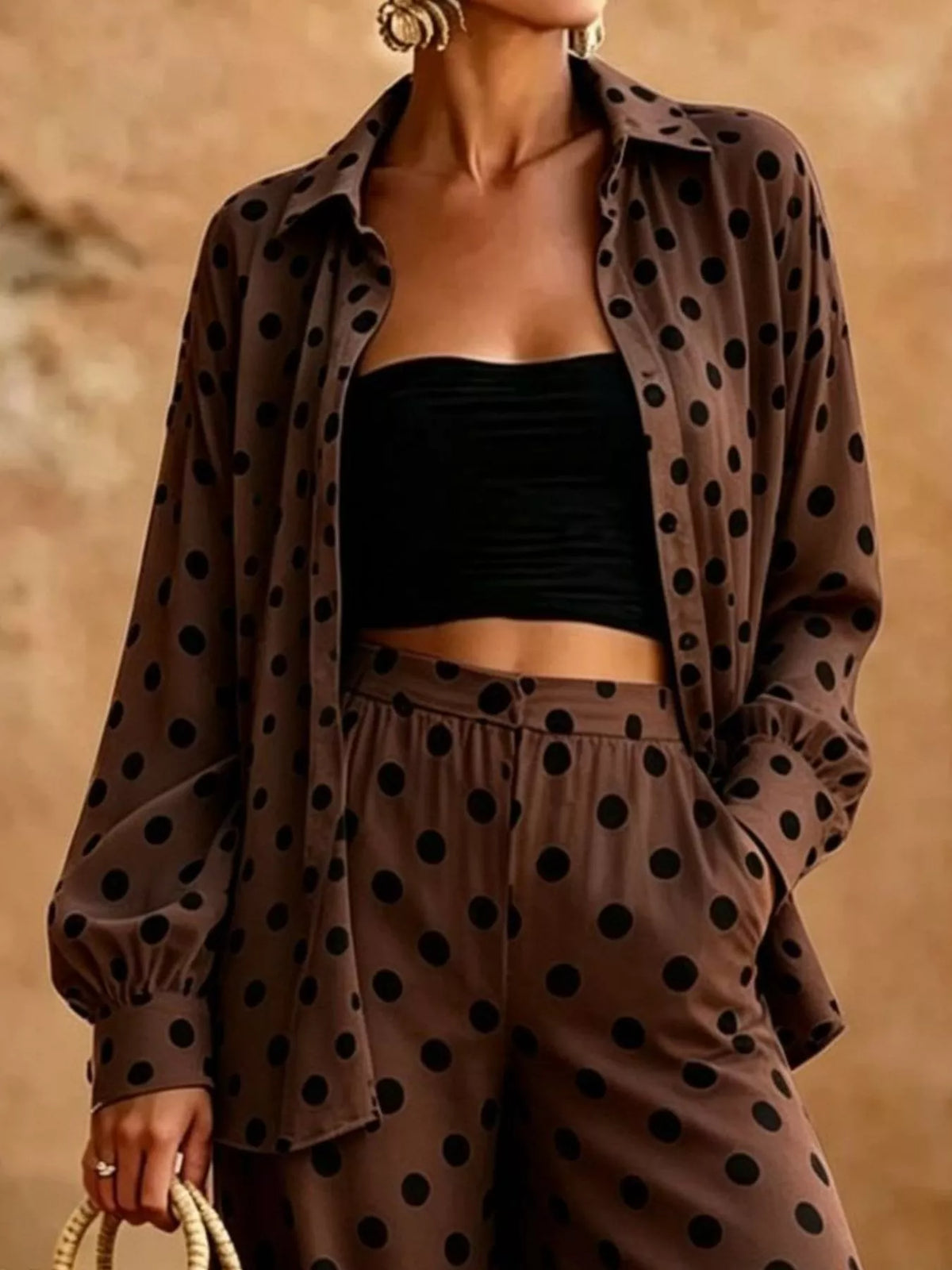Ensemble Faye chemise et pantalon – photo produit 6