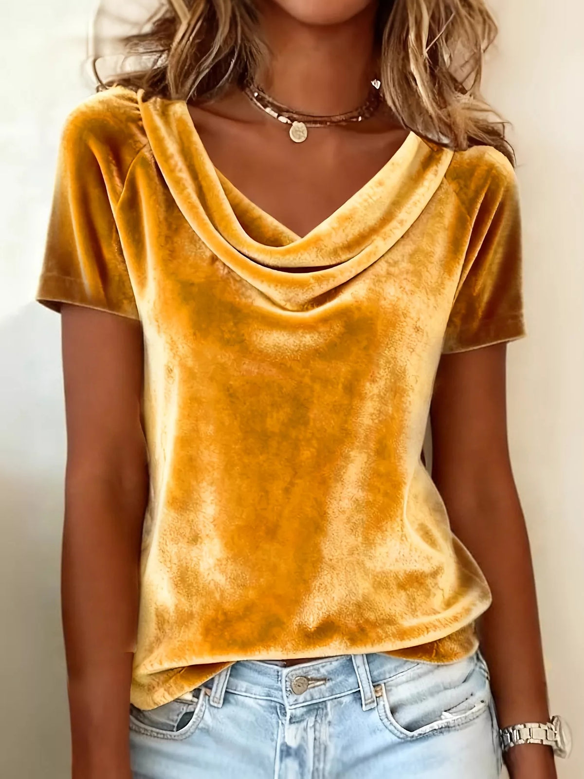 Top Zoé col bénitier grande taille – photo produit 7
