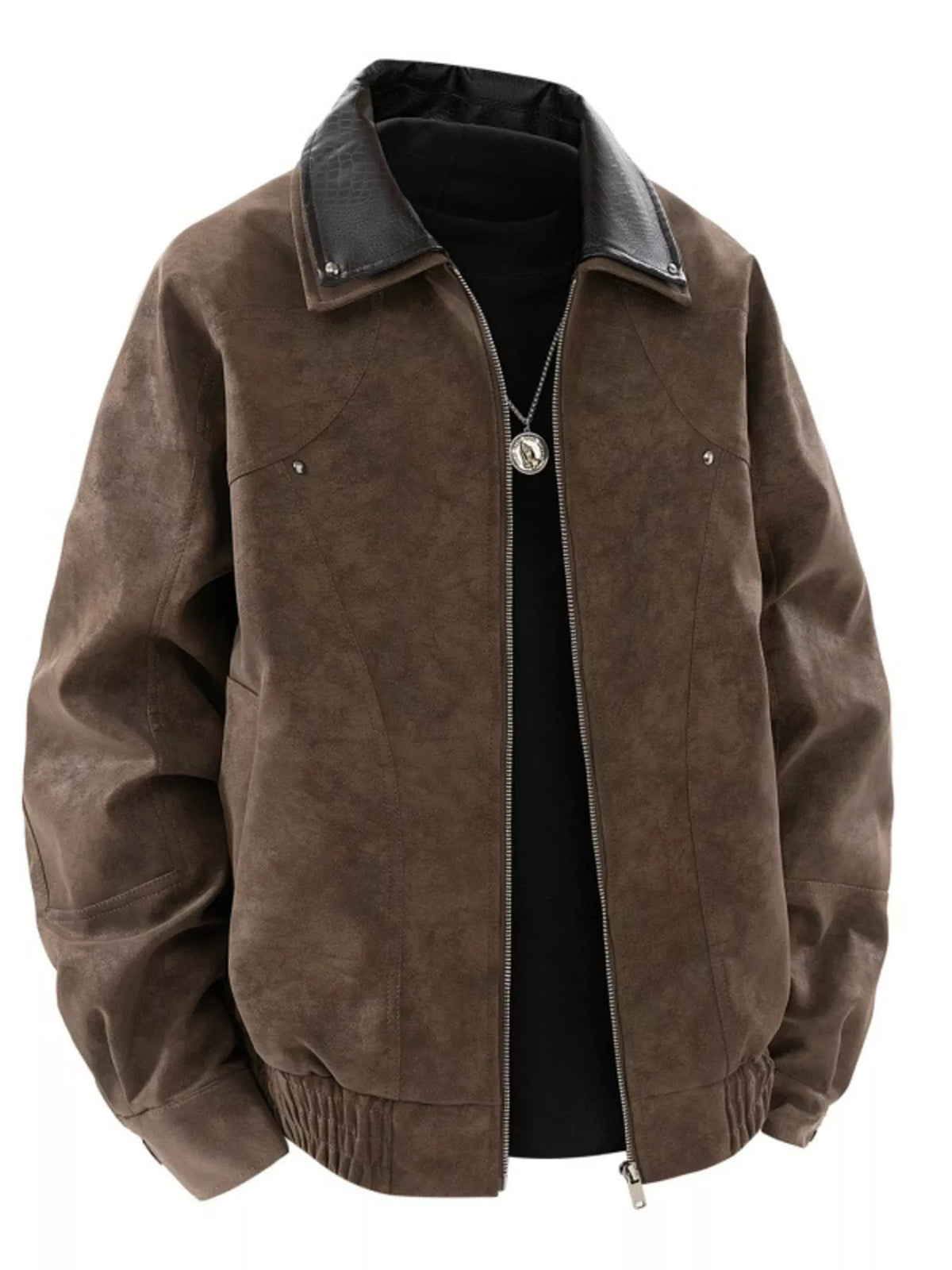 Blouson homme Amaury vintage grande taille – photo produit 6