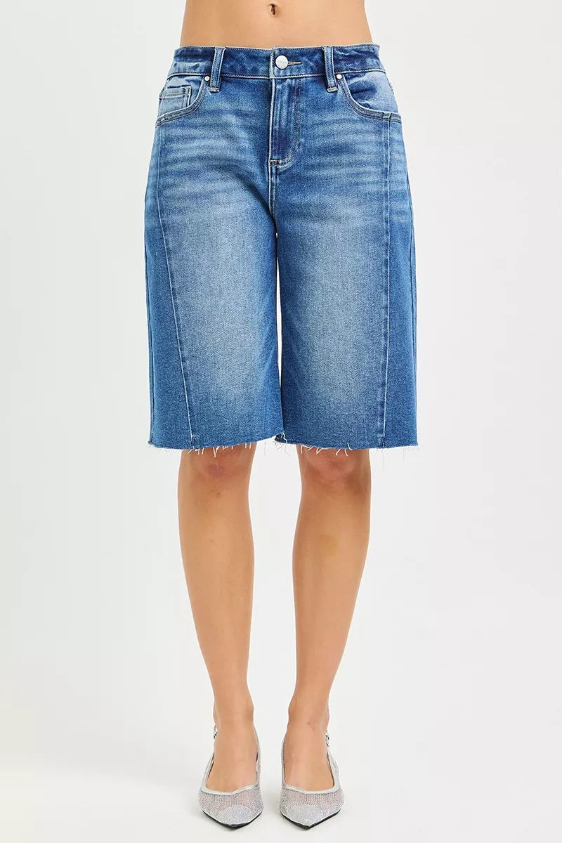 Short Elinor en jean ample – photo produit 5