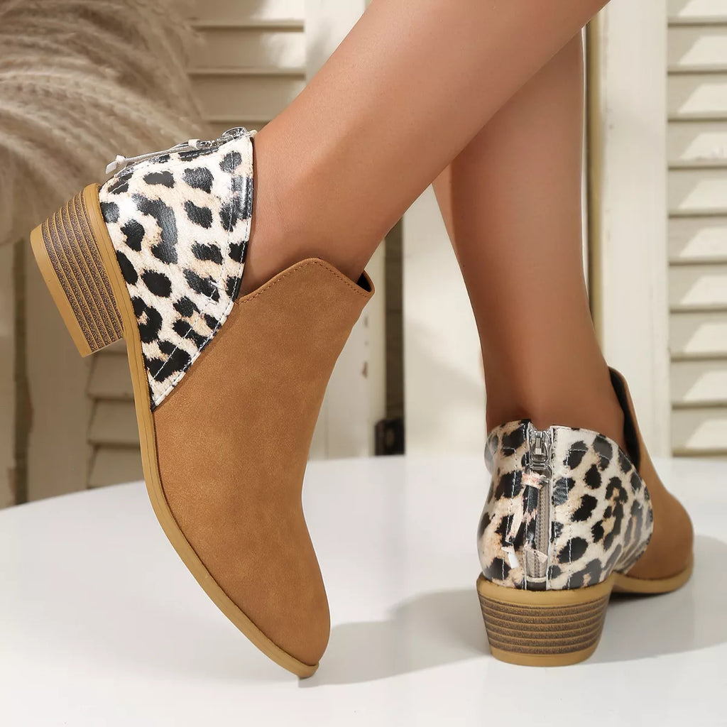 Bottines Jade léopard – photo produit 8