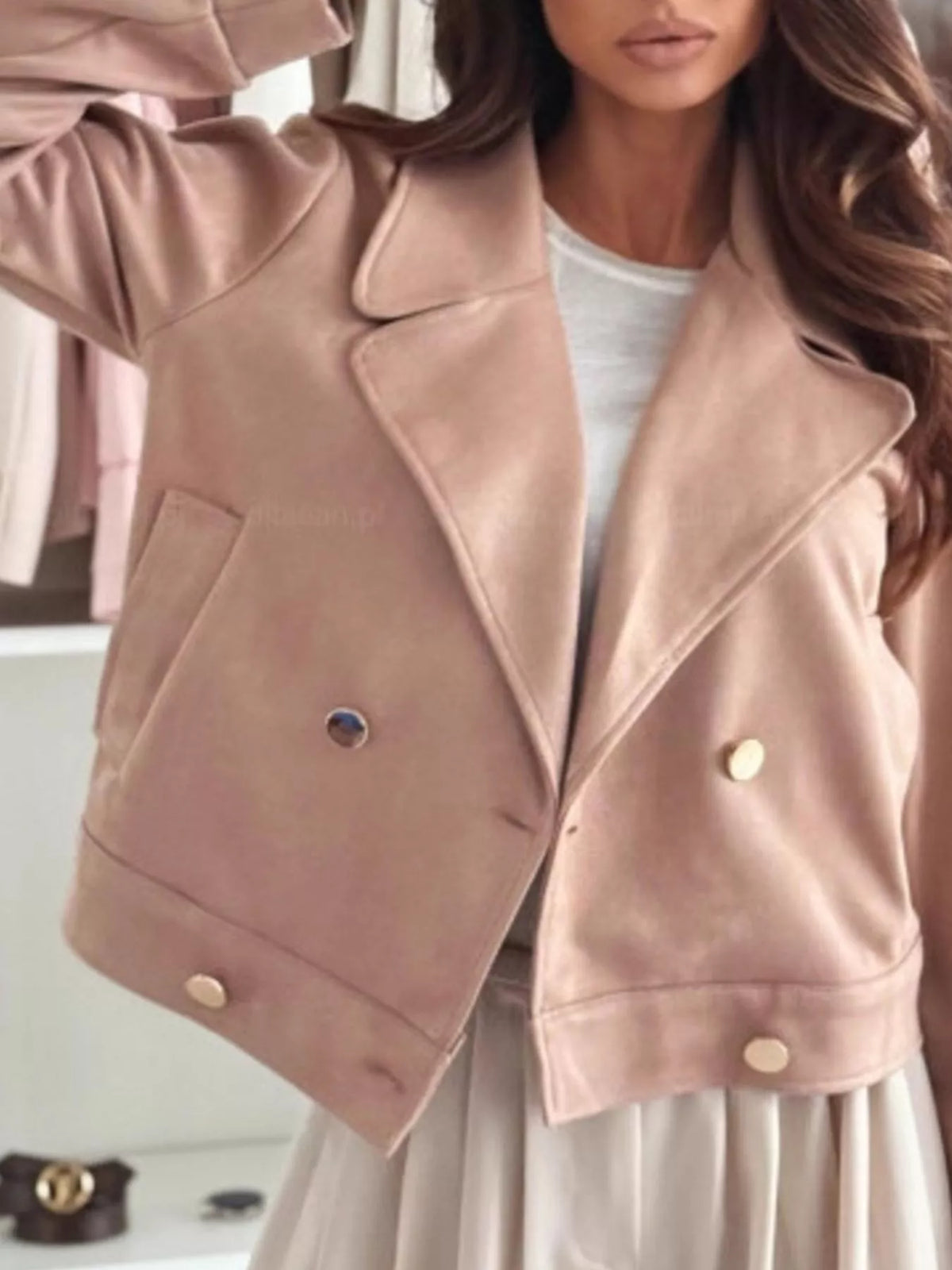Veste Shamara courte croisée – photo produit 4