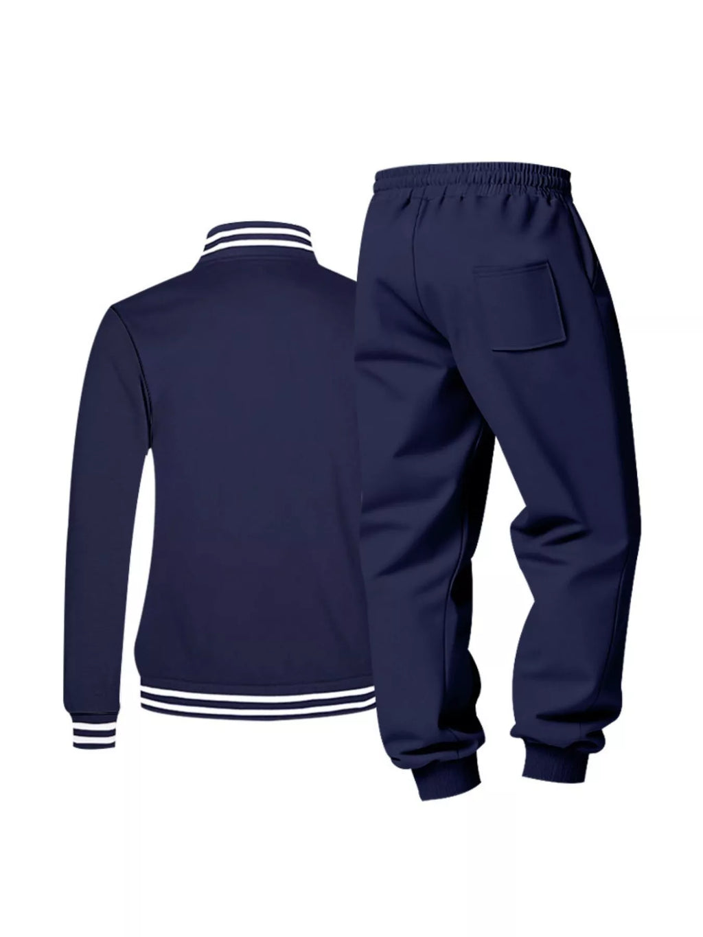 Ensemble Marin rayé grande taille – photo produit 8