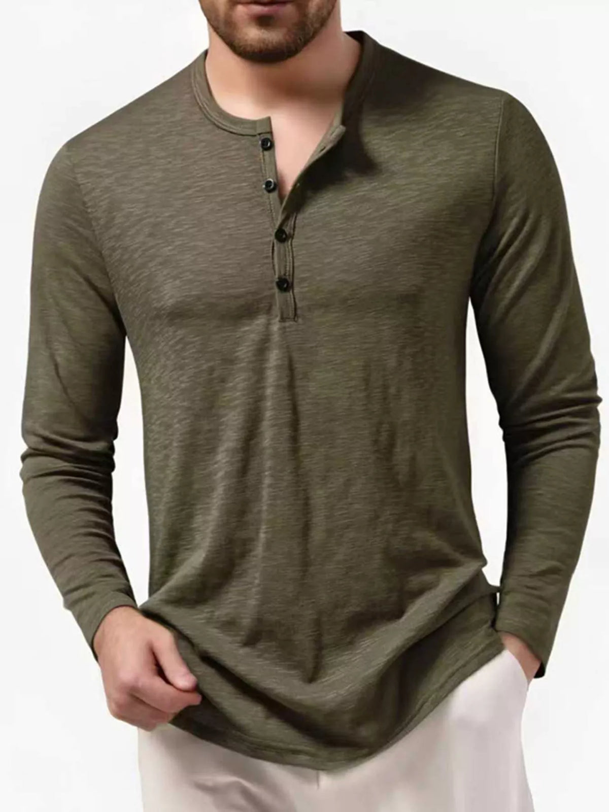 T-shirt Hugo – Henley – photo produit 8